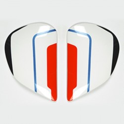 Platine écran SAJ ARAI casque intégral Line Blue