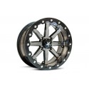 Jante MSA WHEELS M21 Lok Utility   argent/noir 15X7