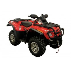 Kit d'extension d'ailes DIRECTION 2 noir Can Am Outlander