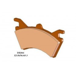 Plaquettes de frein TECNIUM Off Road/Quad métal fritté   DB2066 QDN