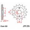 Pignon JT SPROCKETS acier standard 270   520 2