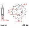 Pignon JT SPROCKETS acier standard 584   532 0