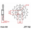 Pignon JT SPROCKETS acier standard 742   520