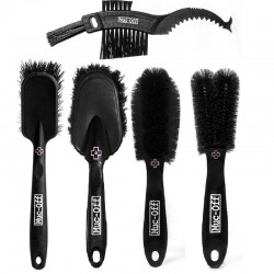 Kit 5 brosses de nettoyage moto MUC OFF