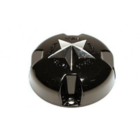Cabochon de jante MSA WHEELS M18/M17/M15/M12 Utility   noir