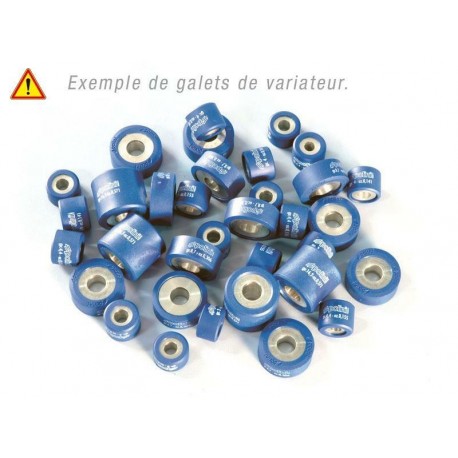 Jeu de galets POLINI 23x18mm 16gr   6 pièces