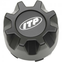 Cabochon de jante ITP noir pour jantes SS 4x156