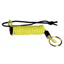 Câble de rappel VECTOR jaune fluo pour bloque disque/antivol