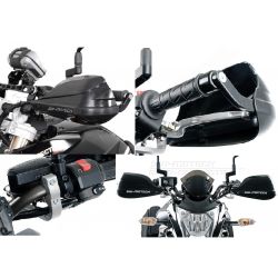 Protège mains SW MOTECH BB Storm NX 650 DOMINATOR XRV 750 AFRICA TWIN KLE500 KLR650 DR650SE XT600 XT660R XT660X