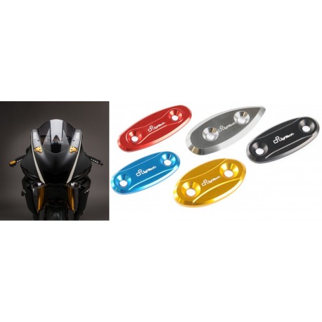 Caches orifice rétroviseur LIGHTECH HONDA CBR600RR CBR1000RR