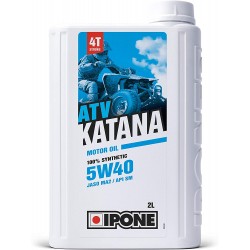 Huile moteur IPONE KATANA ATV 100% Synthétique 5W40 2L