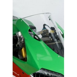 Caches orifice rétroviseur R&G RACING noir DUCATI PANIGALE 1199 2012-2014