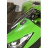 Caches orifice rétroviseur R&G RACING noir KAWASAKI NINJA 300 / ZX-6R 636 / NINJA 250SL / ZX250R NINJA 0