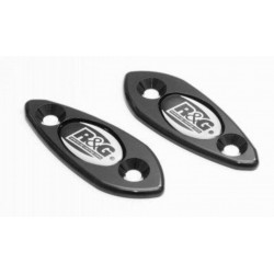 Cache-orifice rétroviseur R&G RACING noir Kawasaki H2 H2R 2015-2021