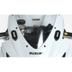 Caches orifice rétroviseur R&G RACING noir SUZUKI GSXR 600 GSXR 750 2006-2010