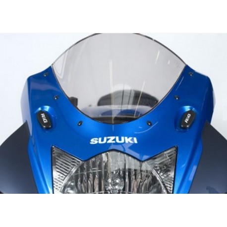 Cache orifice retroviseur R&G RACING noir Suzuki GSX-R600/750