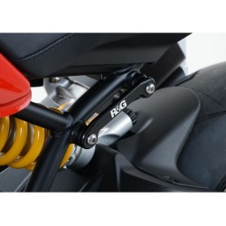 Cache orifice repose-pieds gauche R&G RACING DUCATI SUPERSPORT MONSTER