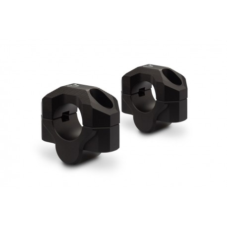 Pontets de guidon réhaussé SW MOTECH 28 mm / H 20 mm