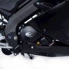 Couvre-carter droit d'embrayage R&G RACING noir Yamaha YZF-R 125 2019-2021 0