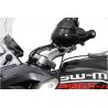 Kit réhausse de guidon avec déport moto SW MOTECH H 20mm recule 30mm BMW R1200GS 2008-2012 3