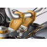 Kit réhausse de guidon avec déport moto SW MOTECH H 20mm recule 30mm BMW R1200 NINE T 2014-2020 2