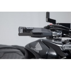 Protège leviers avec déflecteur de vent SW MOTECH KAWASAKI Z650 HONDA CB650R NEO SPORTS CAFE 2016-2022