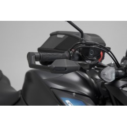 Protège leviers avec déflecteur de vent SW MOTECH SUZUKI GSXS 750 GSXS 1000 2016-2022