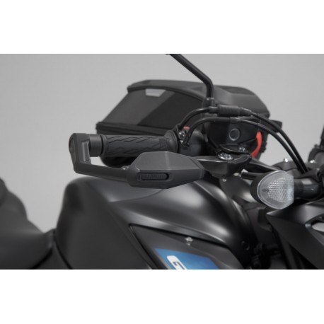 Protège leviers avec déflecteur de vent SW MOTECH SUZUKI GSXS 750 GSXS 1000 2016-2021