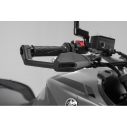 Protège leviers avec déflecteur de vent SW MOTECH YAMAHA MT-07 MT-09 MT-10 2016-2021