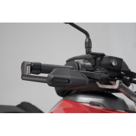 Protège leviers avec déflecteur de vent SW MOTECH BMW F900R F900XR R1250R 2018-2021