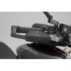 Protège leviers avec déflecteur de vent SW MOTECH TRIUMPH 675 STREET TRIPLE 2007-2016