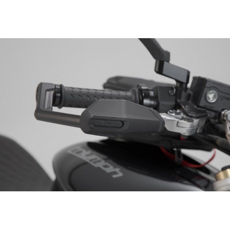 Protège leviers avec déflecteur de vent SW MOTECH TRIUMPH 675 STREET TRIPLE 2007-2016