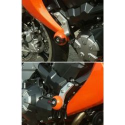 Fixations tampons de protection moto LSL KAWASAKI Z750 2007-2013 Z1000 20007-2009