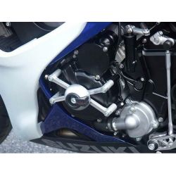 Fixations tampons de protection moto LSL SUZUKI GSXR 600 GSXR 750 2006-2010 avec platine de fixation
