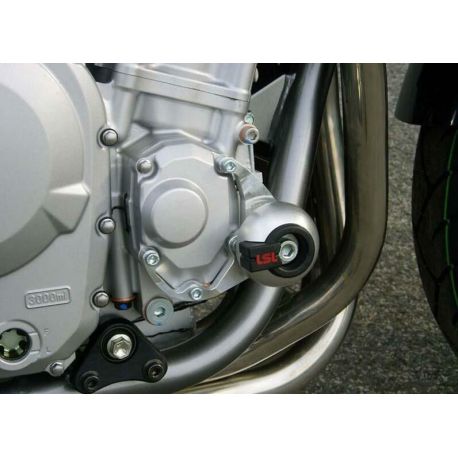 Boule Anti-Chute Moto Pour Suzuki GSF1200 / GSF1200S Bandit – Protège-Cadre & Carénage – Pad De Protection Anti-Crash (Noir)
