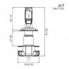 Ampoule H7 LED + Ballast - 16W / 2200 Lumens 2