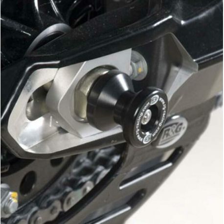 Protections de bras oscillant R&G RACING HUSQVARNA 900 NUDA 2012-2014 fixation par axe