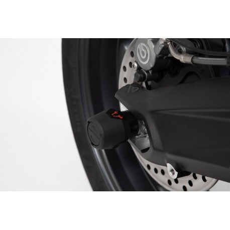 Roulettes de protection de bras oscillant SW MOTECH YAMAHA MT-09 2013-2016 TRACER 900 2014-2021 XSR 900 2015-2021