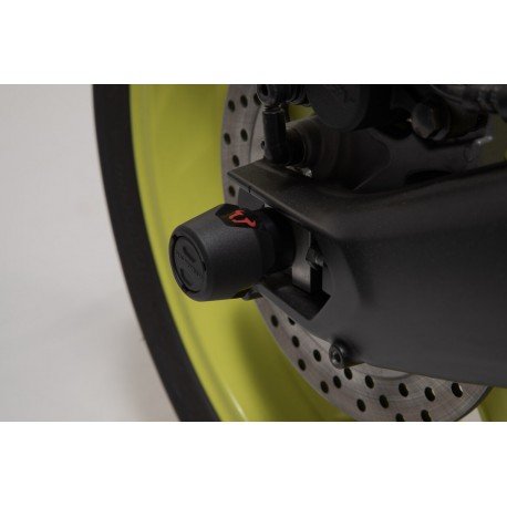 Roulettes de protection de bras oscillant SW MOTECH YAMAHA MT-09 2016-2021