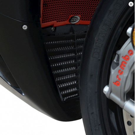 Protection de radiateur d'huile R&G RACING titane Racing Honda CBR1000RR-R Fireblade 2020-2021