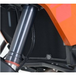 Protections de radiateur noir R&G racing KTM 990 ADVENTURE 2008-2014