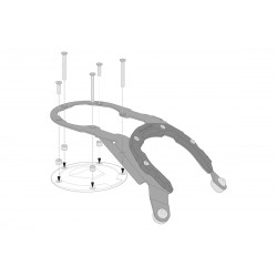 Anneau de réservoir SW MOTECH PRO moto HONDA VFR 800 X CROSSRUNNER 2015-2021