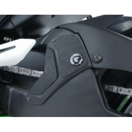 Kit protection de bras oscillant et silencieux R&G RACING KAWASAKI H2 H2R 2015-2021