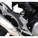 Kit protection de platine repose pieds R&G RACING SUZUKI SVF 650 GLADIUS