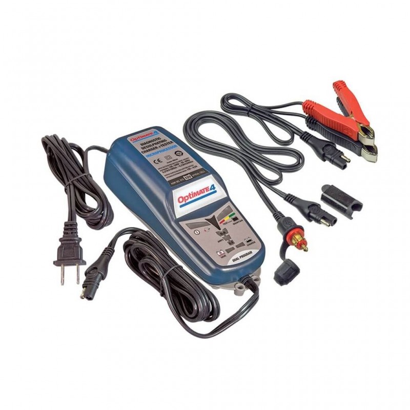chargeur batterie moto bmw OPTIMATE 4 Dual Program TM350 can bus entretien moto chez equip
