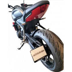 Support de plaque ACCESS DESIGN latéral TRIUMPH 660 TRIDENT 2021-2024