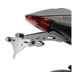 Support de plaque argent R&G Racing TRIUMPH 1200 SPEED TRIPLE 2021-2024