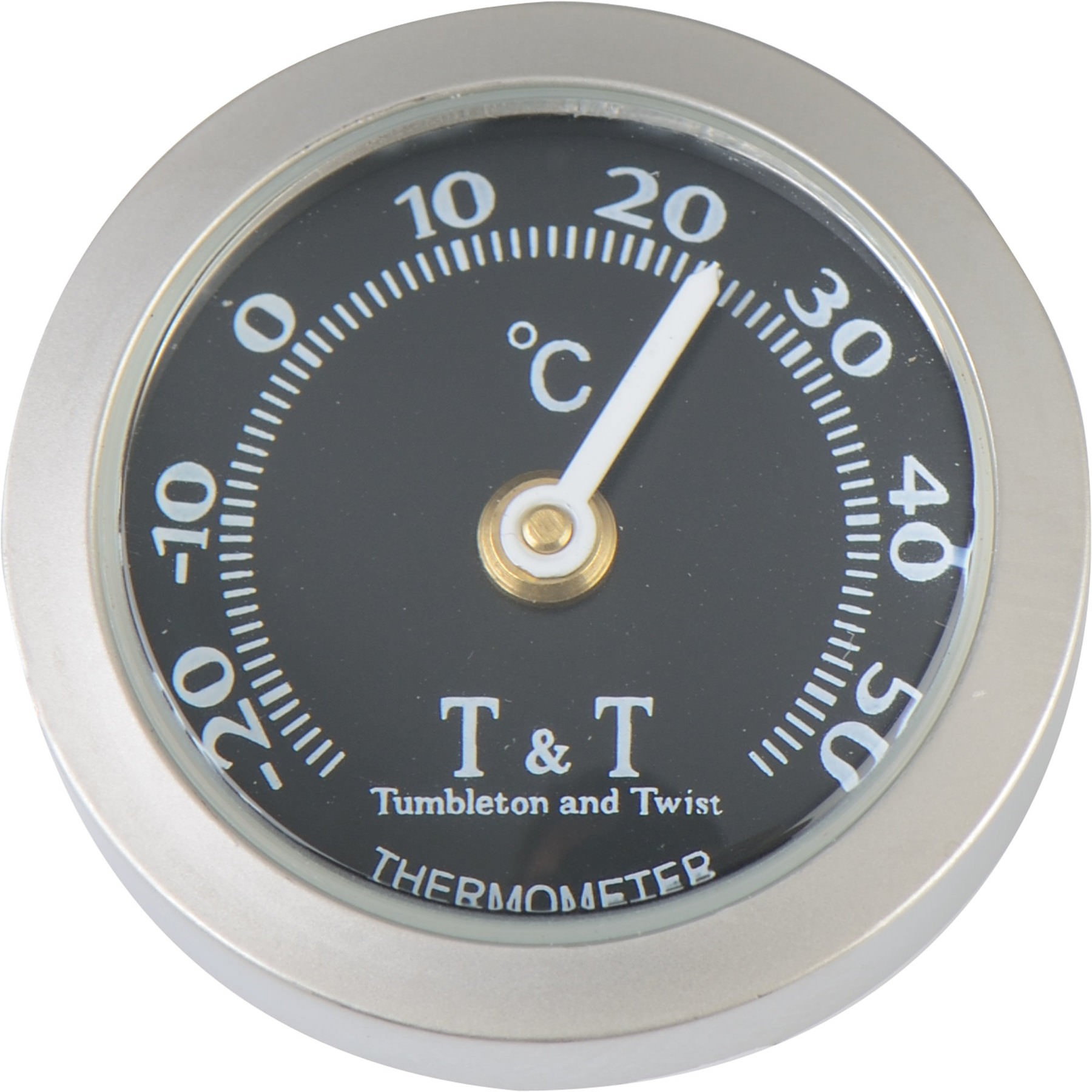 thermomètres pour moto, dont le design se marie à la perfection avec celui  des horloges analogiques T&T