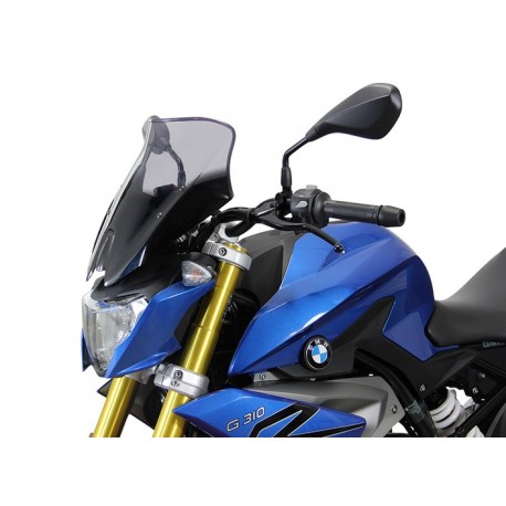 Bulle moto MRA racing double courbure pour moto BMW G310R