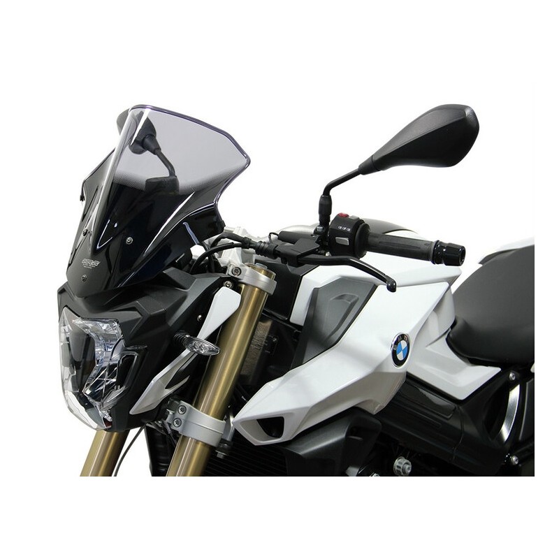 Pare-brise Moto Pour BMW F800R (2015-2020) - ABS, Protection Contre Le Vent Et Débris - Transparent/Fumé
